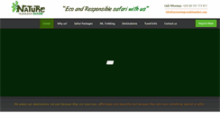 Desktop Screenshot of natureresponsiblesafari.com